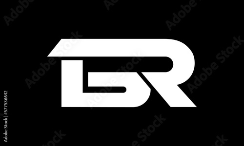 initial GR design logo template