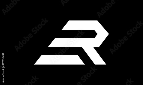 letter R logo design template