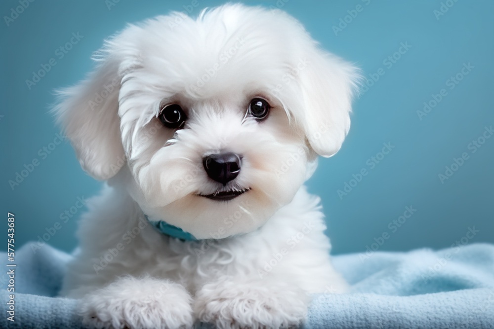 portrait of a white dog portrait of a white dog