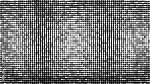 Purple and gray glitter. Motion.Twinkling little squares in animation that glow in turn.