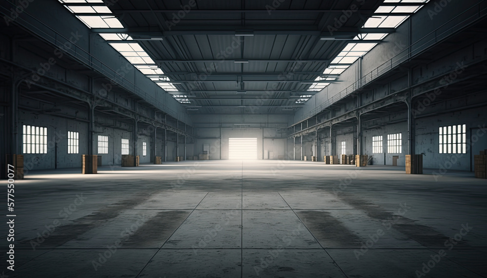 Obraz premium parking garage