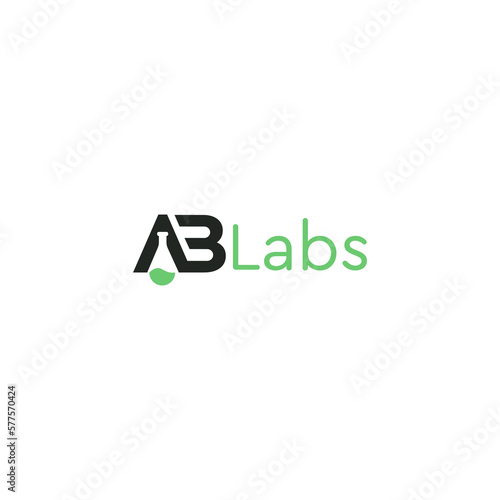 AB labs icon design vector file