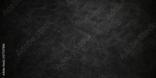 Black texture chalk board and black board background. stone concrete texture grunge backdrop background anthracite panorama. Panorama dark grey black slate background or texture.