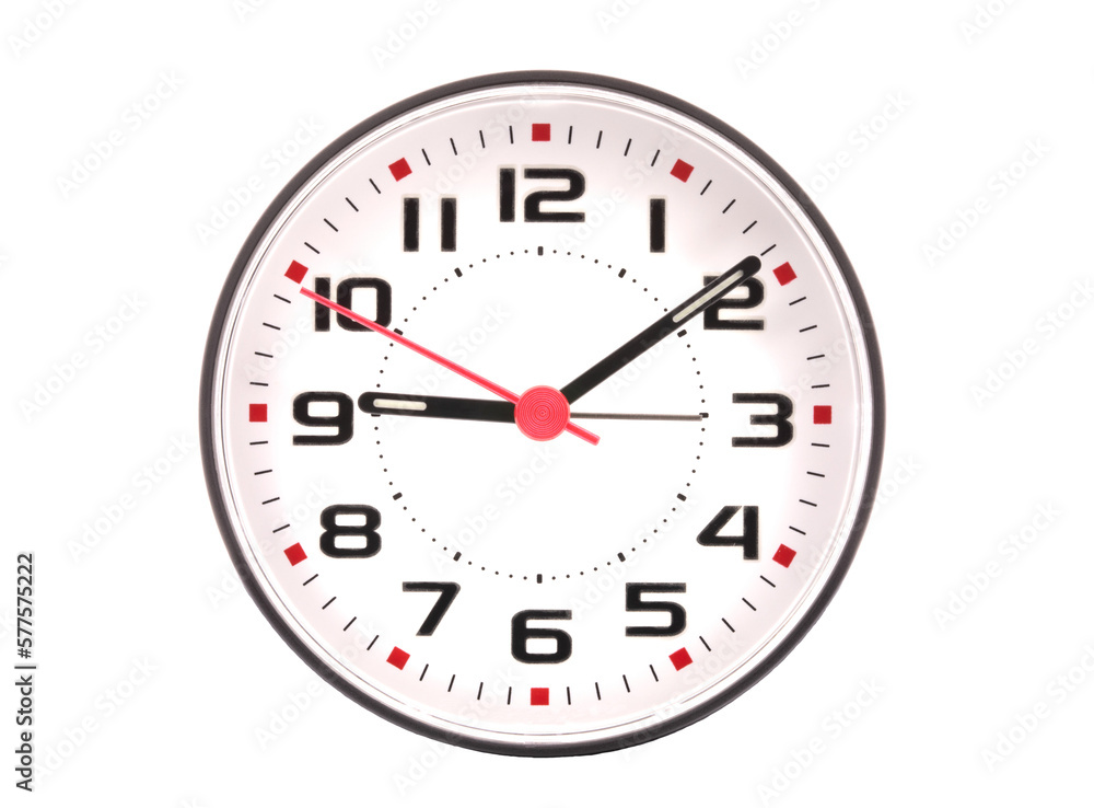 Clock on transparent background (png file). Clock on transparent background (png file).