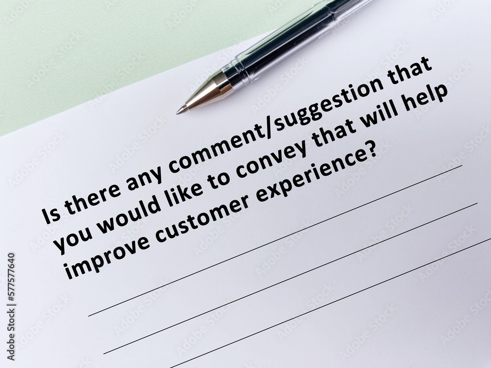 Questions about business Questions about business