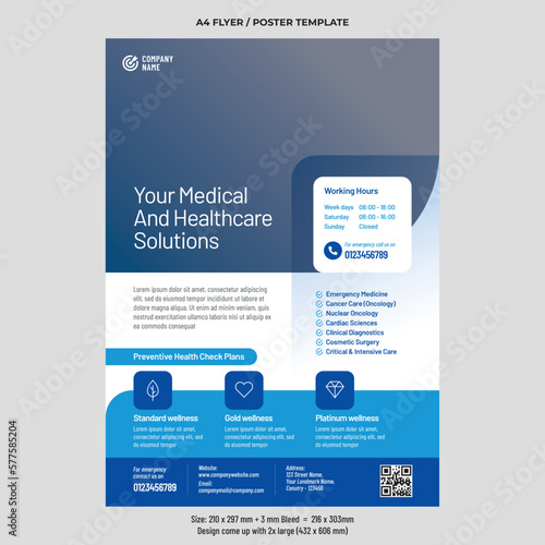 Medical Healthcare Flyer Template