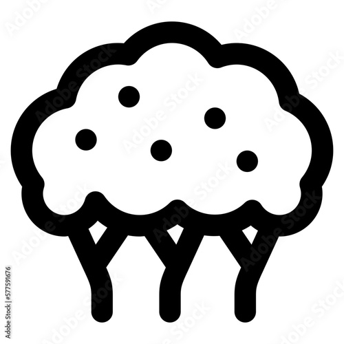 bush icon for illustration