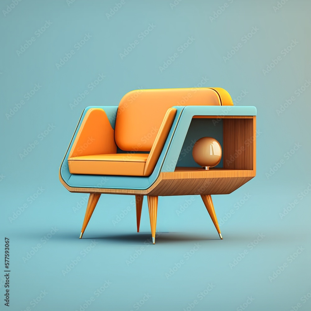 70s style armchair cheap