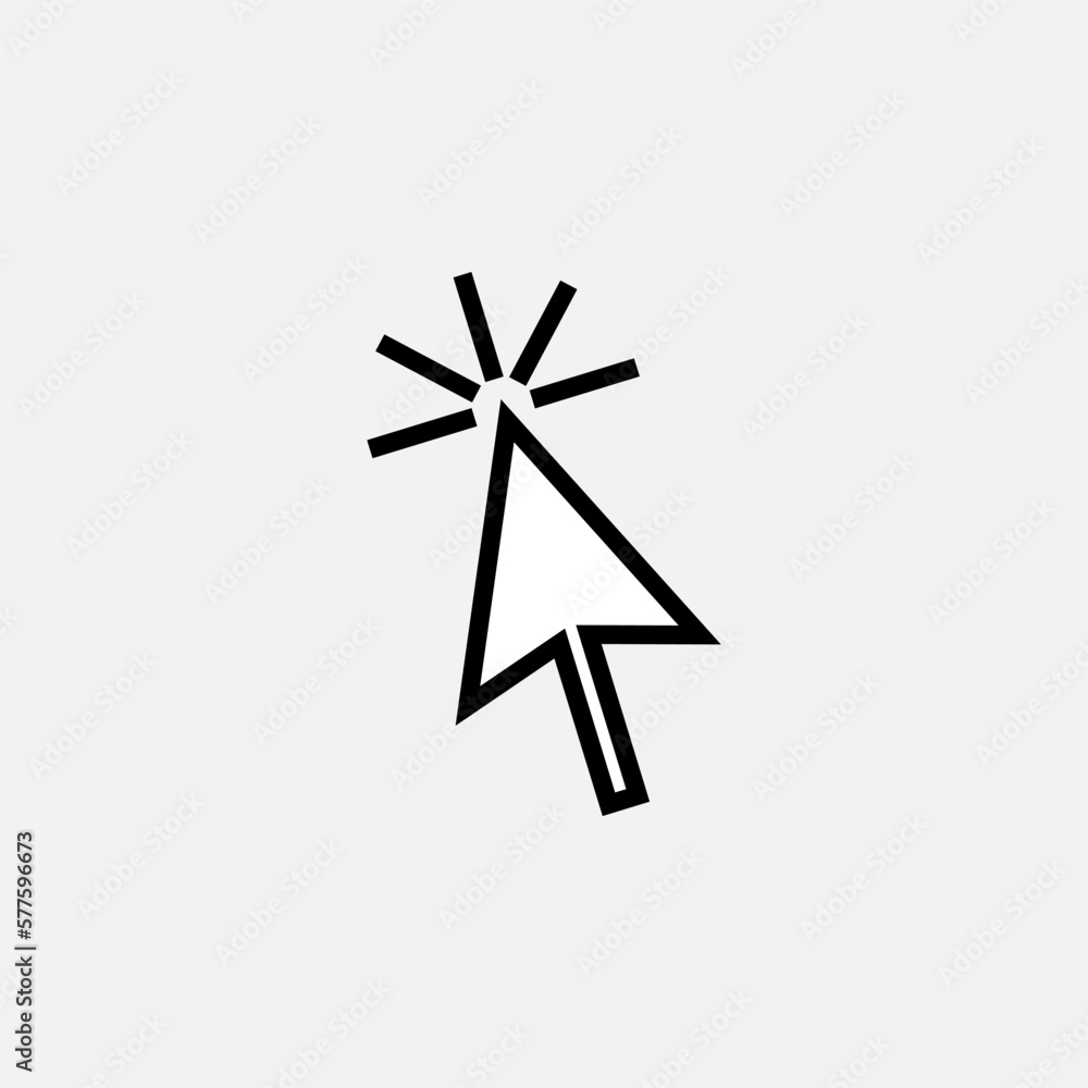 Cursor Icon. Pointer Illustrations - Vector, Sign and Symbol for Design, Presentation, Website or Apps Elements. Cursor Icon. Pointer Illustrations - Vector, Sign and Symbol for Design, Presentation, Website or Apps Elements.