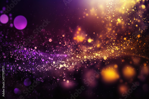 golden purple glitter, bokeh, background, wallpaper