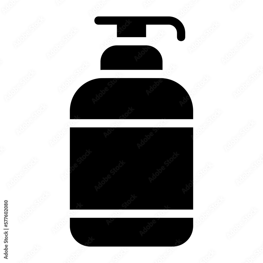 soap dispenser glyph icon soap dispenser glyph icon
