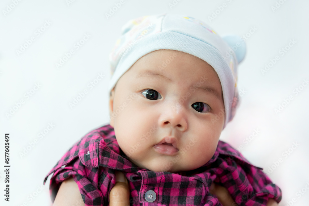close up of cute asia baby, asia baby boy, happy baby at home close up of cute asia baby, asia baby boy, happy baby at home