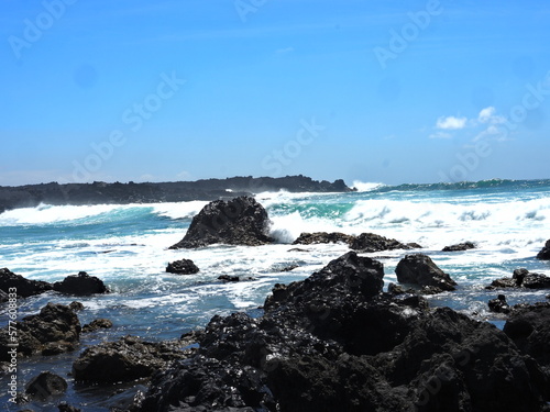 Costa de Lanzarote en el Parque Nacional Timanfaya photo