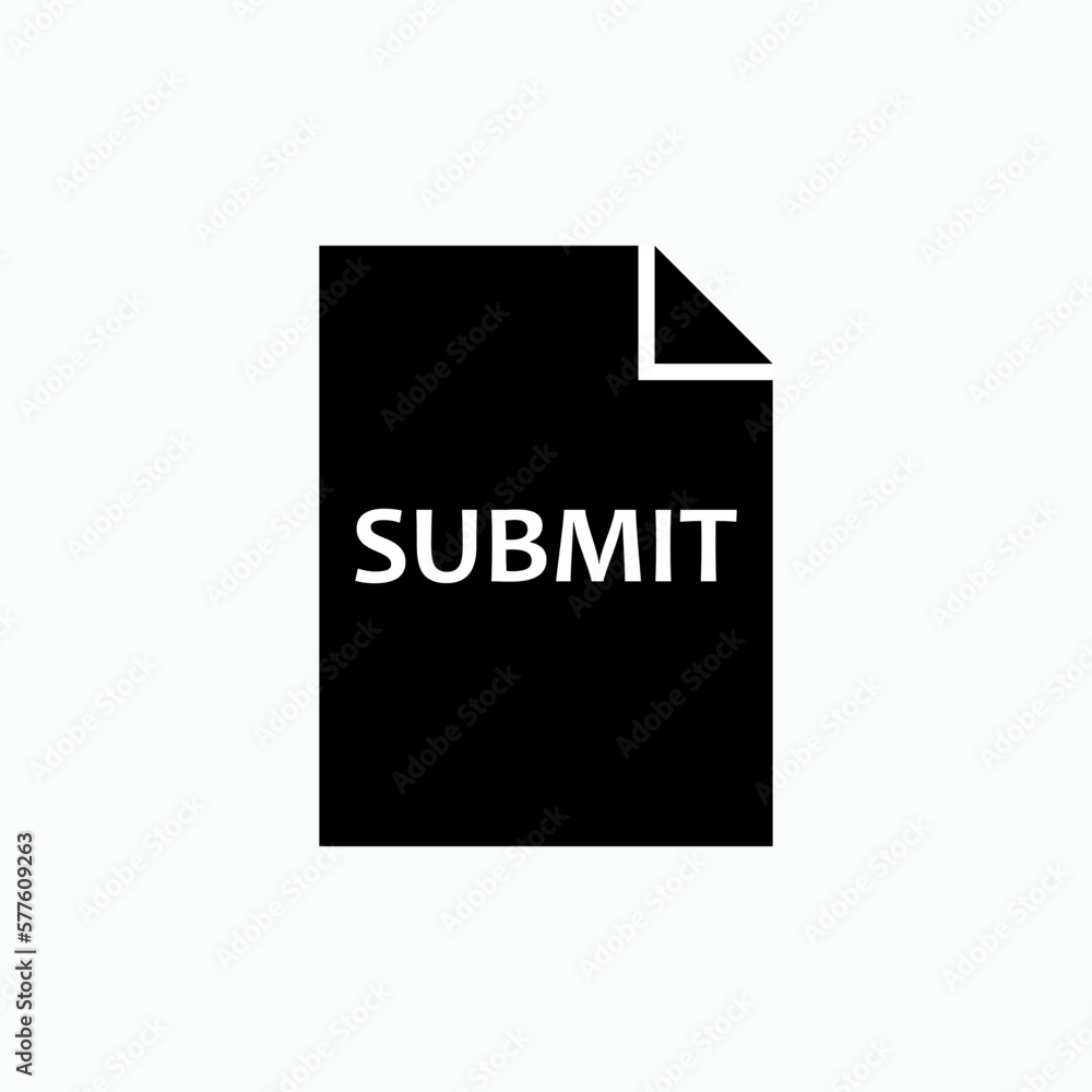 Submit Icon. Universal Interface - Vector. Submit Icon. Universal Interface - Vector.