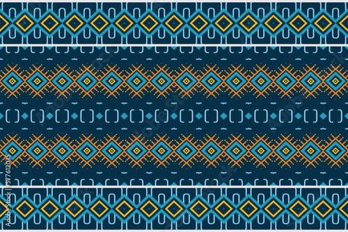 Pattern Philippine tribal design. traditional pattern background It is a pattern geometric shapes. Create beautiful fabric patterns. Design for print. Using in the fashion industry.