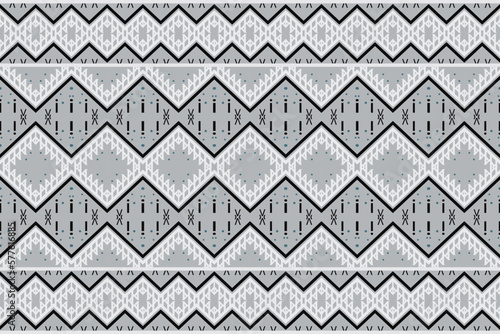 Ethnic stripes tribal African Geometric Traditional ethnic oriental design for the background. Folk embroidery, Indian, Scandinavian, Gypsy, Mexican, African rug, carpet.