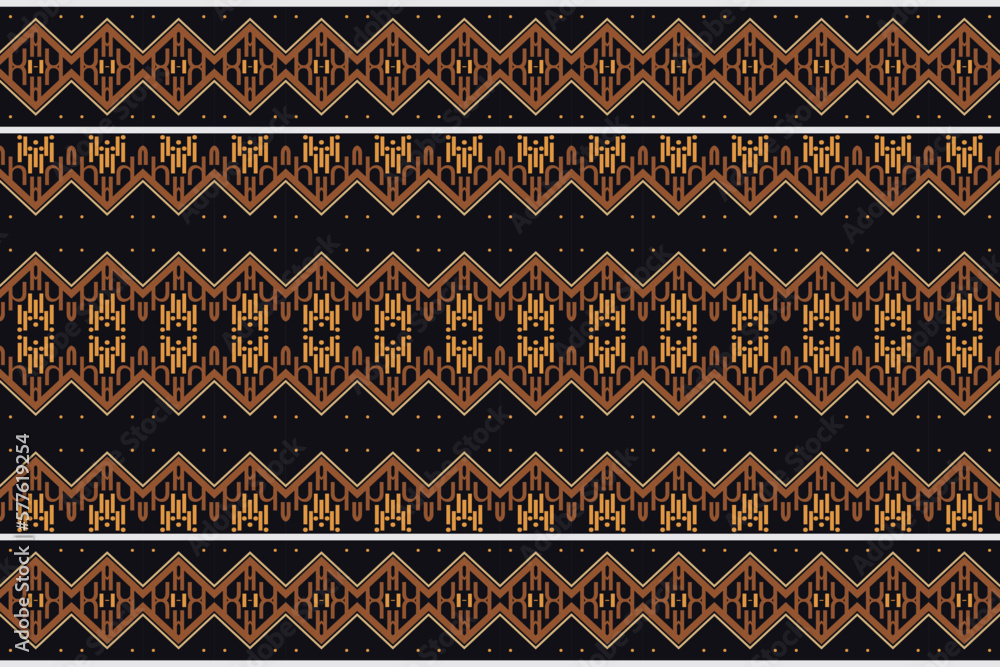 Fototapeta premium African Ethnic floral seamless pattern background. geometric ethnic oriental pattern traditional. Ethnic Flower style abstract vector illustration. design for print texture,fabric,saree,sari,carpet.