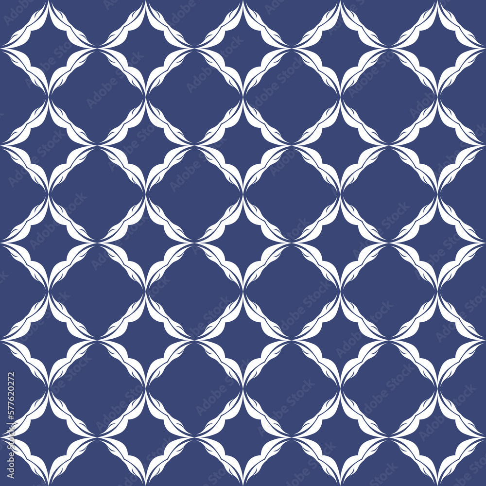 Fototapeta premium Classic Pattern Ornament. Seamless Geometric Pattern for Design, Wallpaper, Fashion Print, Trendy Decor, Home Textile, Retro Decor. Vector.