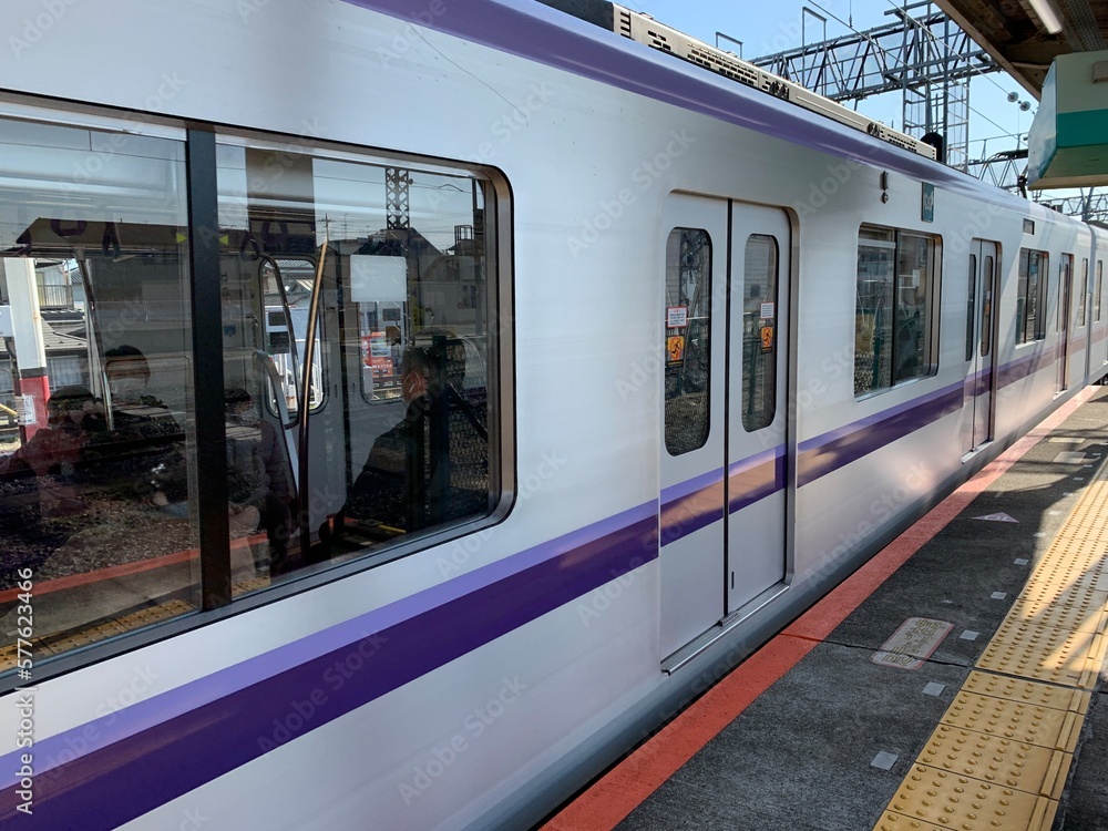 Fototapeta premium 東武動物公園駅構内の景色