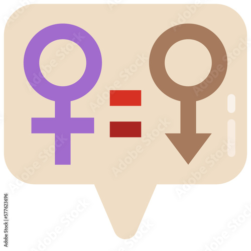 equality flat icon