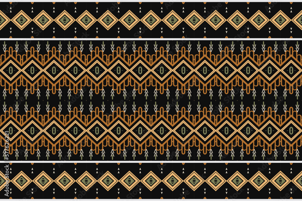 Simple ethnic design. Traditional ethnic pattern design It is a pattern geometric shapes. Create beautiful fabric patterns. Design for print. Using in the fashion industry. Simple ethnic design. Traditional ethnic pattern design It is a pattern geometric shapes. Create beautiful fabric patterns. Design for print. Using in the fashion industry.