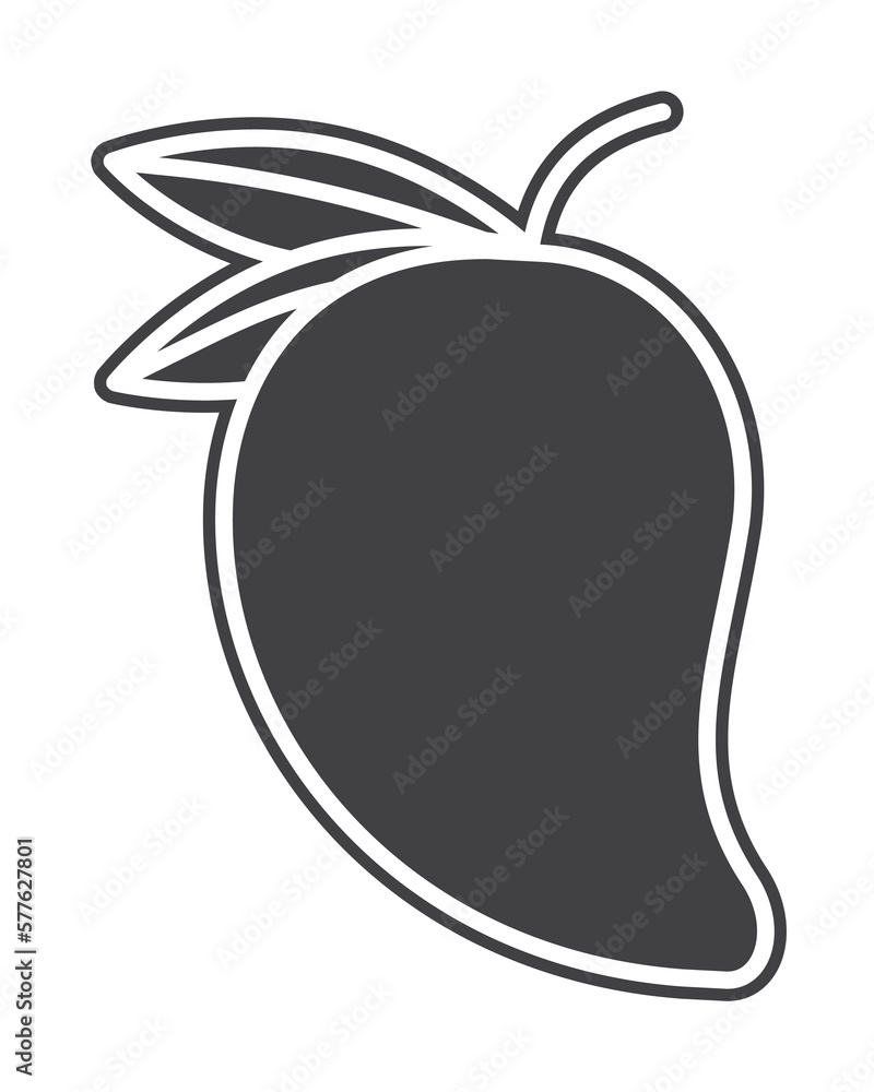mango icon illustration design art mango icon illustration design art