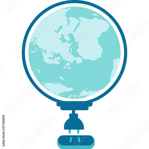 Earth Hour Illustration