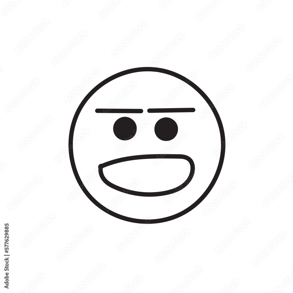 Emoji face icon set and Hand drawn sketch style. Doodle Emoji with different emotion mood, angry, evil, happy, sad, smile face. Hand drawn trendy Vector Emoji face icon set and Hand drawn sketch style. Doodle Emoji with different emotion mood, angry, evil, happy, sad, smile face. Hand drawn trendy Vector