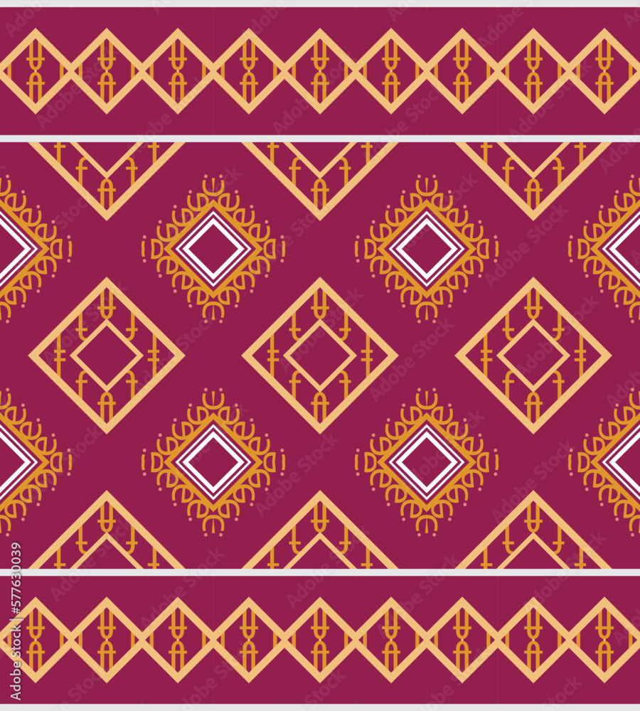 Geometric ethnic pattern design traditional patterned Native American