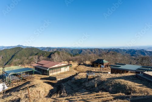 Mount Jimba trail in Tokyo, Japan