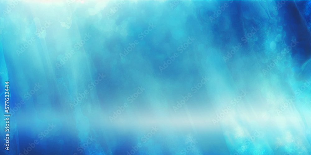blue abstract light background generated by ai