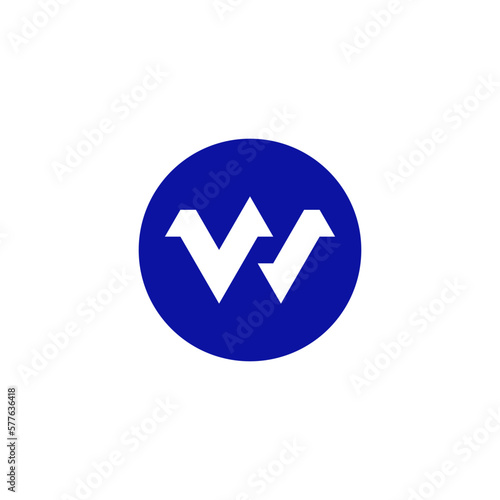 Free Download Abstract Letter W Design - GFXLoad