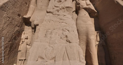 The small temple of Hathor and Nefertari, Abu Simbel, upper Egypt photo