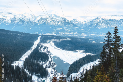 グラッシーレイク トレイル （カナダ - キャンモア）