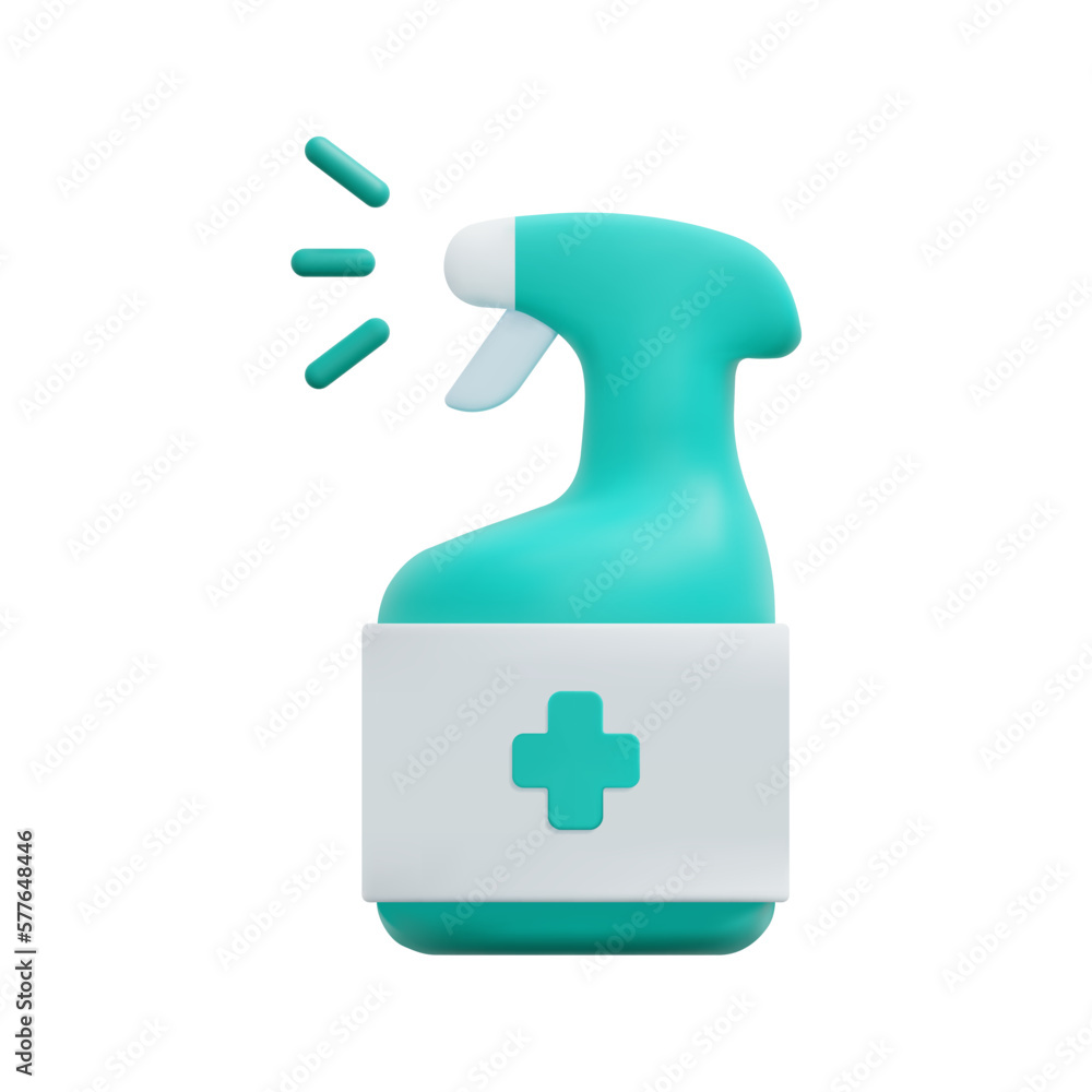 3d spray icon vector. Isolated on white background. 3d pharmacy, medical and healthcare concept. Cartoon minimal style. 3d spray bottle icon vector render illustration. 3d spray icon vector. Isolated on white background. 3d pharmacy, medical and healthcare concept. Cartoon minimal style. 3d spray bottle icon vector render illustration.