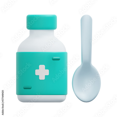 3d cough icon vector. Isolated on white background. 3d pharmacy, medical and healthcare concept. Cartoon minimal style. 3d drug icon vector render illustration.