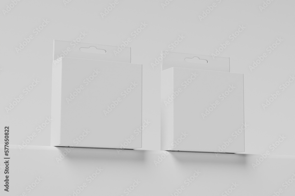 blank hanging box mockup blank hanging box mockup