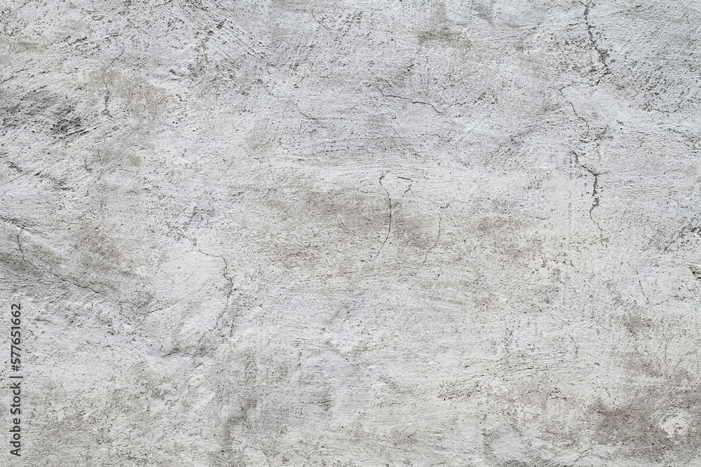 Rough plastered grey surface, background wallpaper, uniform texture pattern