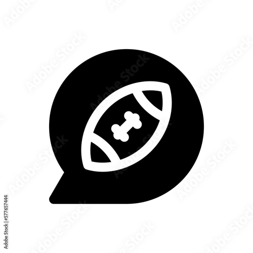 sports news glyph icon