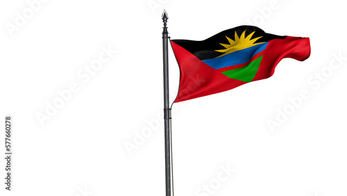 Antigua And Barbuda, Country Flag