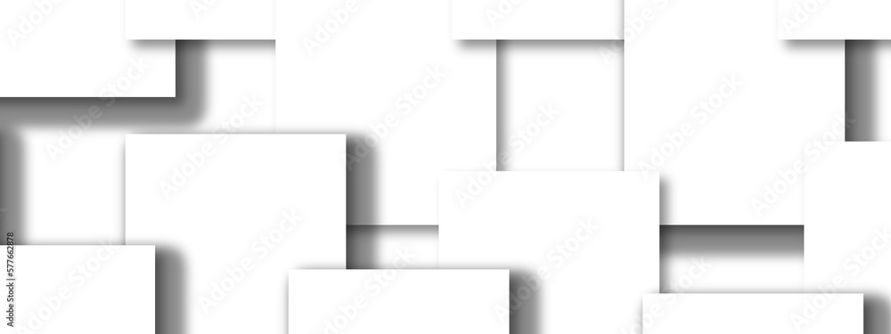 Abstract background with white and gray color technology modern background design . Geometric background with squares in bright light with soft shadows as pattern. Template for branding business . Abstract background with white and gray color technology modern background design . Geometric background with squares in bright light with soft shadows as pattern. Template for branding business .