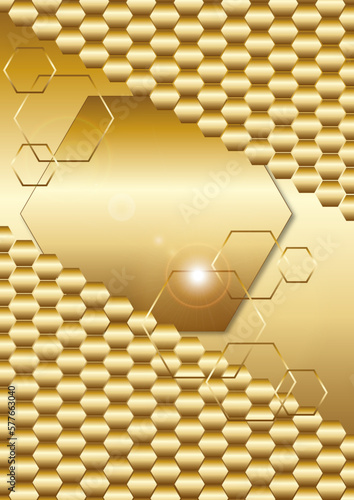 Vorlage Goldwabe Flare