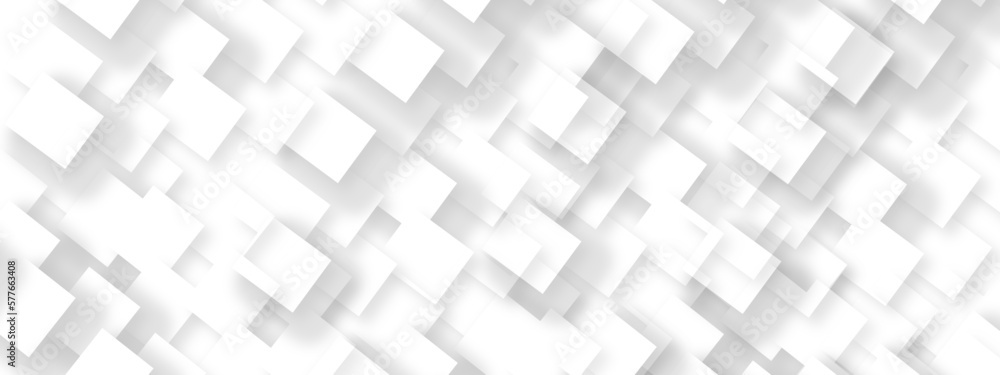Abstract background with white and gray color technology modern background design . Geometric background with squares in bright light with soft shadows as pattern. Template for branding business . Abstract background with white and gray color technology modern background design . Geometric background with squares in bright light with soft shadows as pattern. Template for branding business .