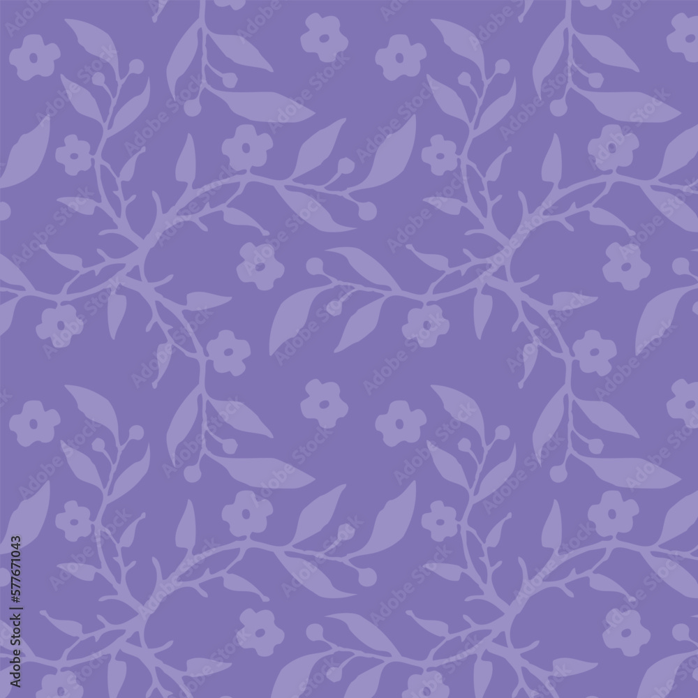 Violet background floral design, decorative template Violet background floral design, decorative template