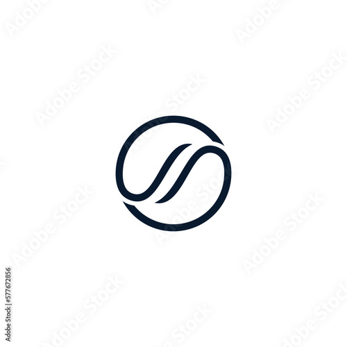 the beautiful letter SS infinity monogram in incredibly luxury and classy style, elegant circular letter S and S logo template for a high-end brand personality
