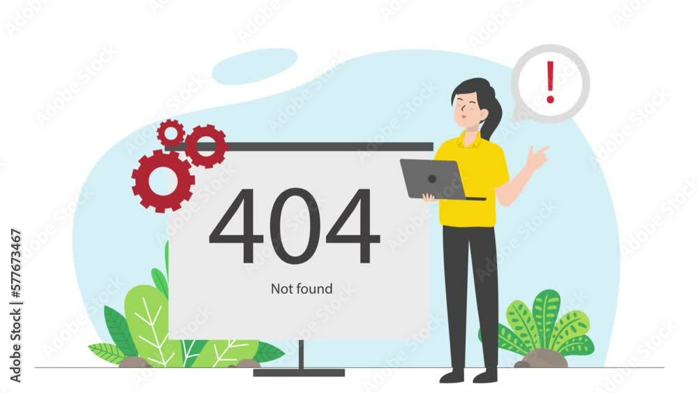 Saleswoman reported the problem of the website crashing Saleswoman reported the problem of the website crashing