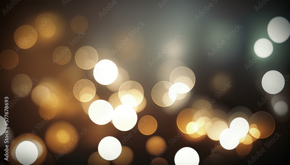 Wallpaper with a glamorous white bokeh background. Generative AI Wallpaper with a glamorous white bokeh background. Generative AI