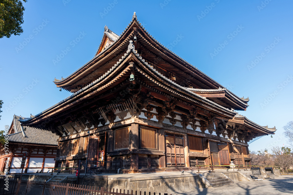To-ji Temple Kondo or Golden Hall. World Heritage Site. Kyoto, Japan