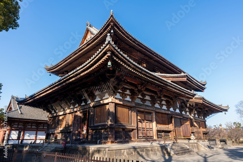 To-ji Temple Kondo or Golden Hall. World Heritage Site. Kyoto, Japan © Shawn.ccf