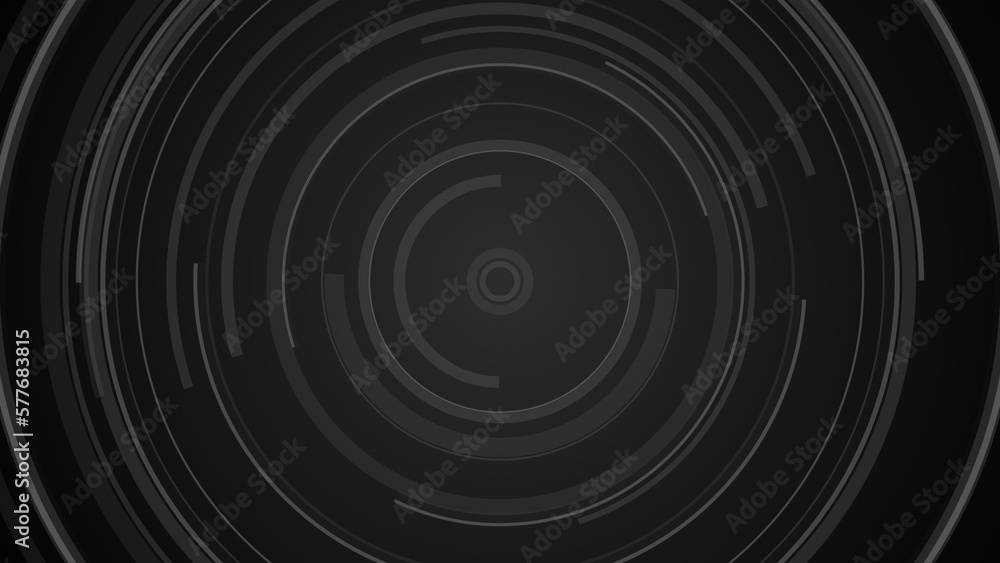 Circle black gray technology Hi-tech dark background. Abstract graphic digital future concept design. Circle black gray technology Hi-tech dark background. Abstract graphic digital future concept design.